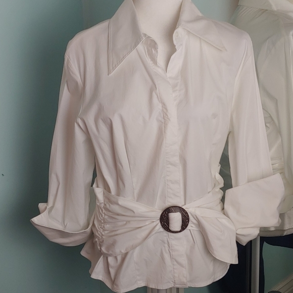 finley Tops - Finley white blouse